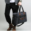 2019 New Wholesale Fashion Canvas Custom Handbag China Mens Travel Bag Shoulder Bag Men